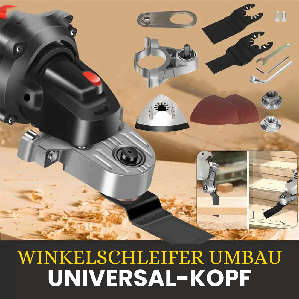 ArtisticHead™ | Winkelschleifer-Umbau Universal-Kopf-Set