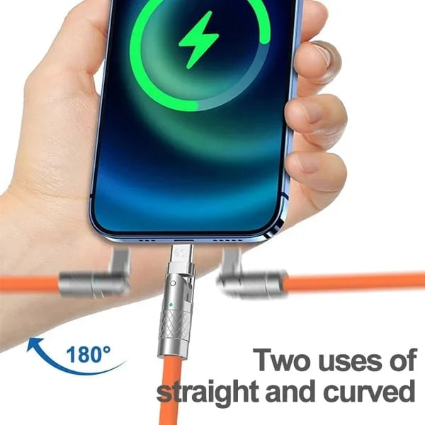 ChargingCable™ -  Einzigartiges, um 180° drehbares Ladekabel