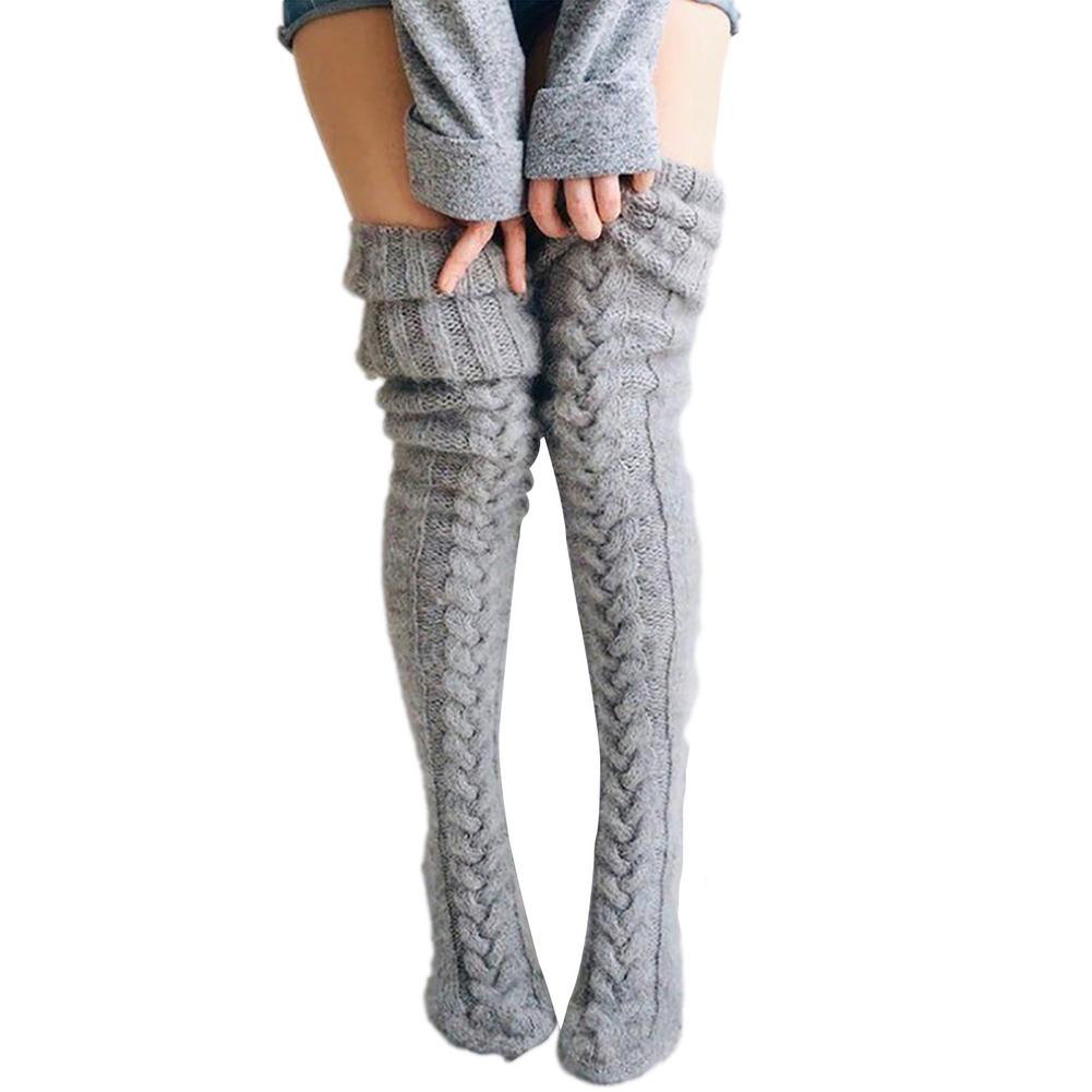 Overknee Kuschel Wintersocken - Warme Füße für kalte Tage | 1+1 GRATIS