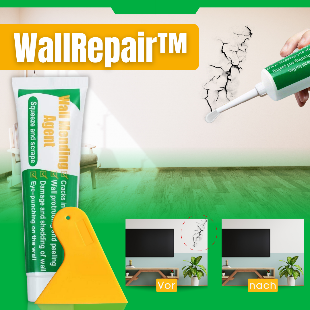 WallRepair™ - Einfache Lösung für die Reparatur von Wänden | 1+1 GRATIS