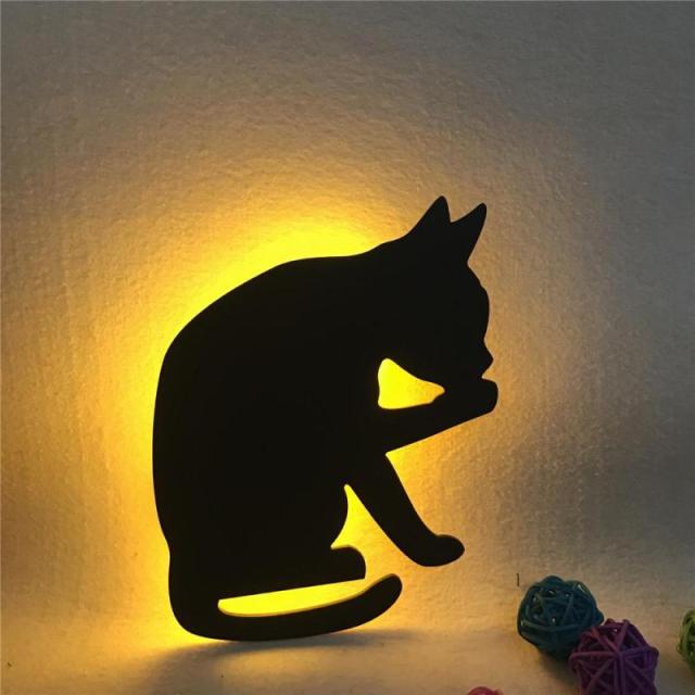 TwiLight™ Lampe murale pour chat avec capteur de bruit